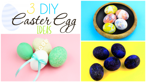  3 DIY Easter Egg Decorating Ideas 