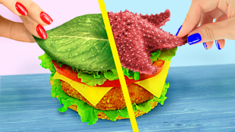  10 DIY Amazing Mermaid Fast Food vs Fairy Fast Food Challenge!