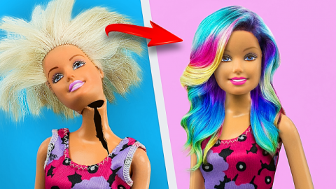  17 Clever Barbie Hacks And Crafts / Old Toys Hacks