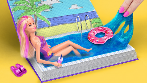  12 Clever Barbie Hacks And Crafts / Winter Barbie Vacation vs Summer Barbie Vacation Challenge!