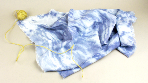  DIY Arashi Shibori Tie Dye 