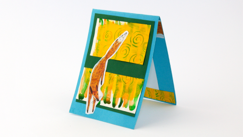  DIY Card Making: Fox Card 