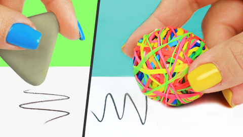  18 Crafting Life Hacks With Rubber Bands