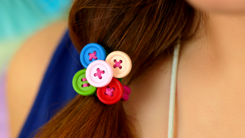  How to Make A DIY Hair Tie For Girls 