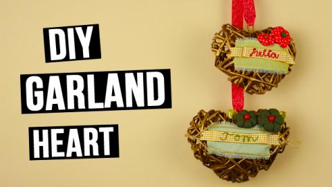  DIY Heart Garland 