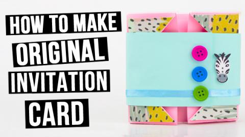  How to Make Original Invitation Card 